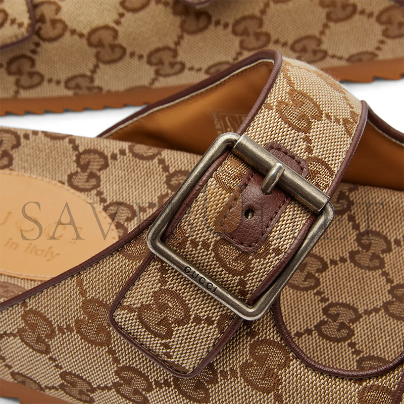 GUCCI SIDELINE GG LOGO SANDAL 658020